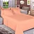 Jogo Cama Estamparia Premium Plus 100%Algodão Queen Des 7789 Salmão 4Peças - Imagem 1