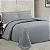 Kit Colcha Camesa Neo Checks Queen 240x260 Cinza 3 Peças - Imagem 2