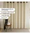 Cortina Bella Janela 100% Blackout Tecido 540X250 Confort Natural - Imagem 1