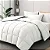 Edredom Camesa Ecopluma Solteiro 160x240 Branco 100% Poliester - Imagem 1