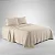 Kit Colcha Dohler Piquet Queen 3 Peças 240X250 10835 100% Algodão - Imagem 3