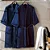 Roupão Dohler Adulto Velour Comfort Liso Tamnho M 6990 Azul Marinho - Imagem 2