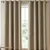 Cortina Niazitex 100% blackout Munique 260x230 Areia - Imagem 1