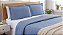 Kit Colcha Niazitex Ultrassonica Basics 280x260 King Azul Denim 3 Peças - Imagem 3