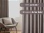 Cortina Camesa Alfa 100% Blackout 420x250 Bege - Imagem 4