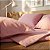 Jogo De Cama Estamparia Premium Plus Queen Rosa Antigo 100% Algodão - Imagem 2
