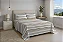 Jogo De Cama Estamparia Premium 150 Fios Queen Desenho 7980 Cinza - Imagem 1