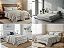 Jogo De Cama Estamparia Premium 150 Fios Queen Desenho 7980 Cinza - Imagem 2