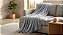 Cobertor Camesa Velour 300G Queen 220X240 Cinza - Imagem 3