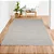 Tapete Kilim Niazitex Ilusion 50x70 Bege Claro - Imagem 4