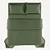 Edredom Karsten Tom 240x250 Queen Verde Campo 200 Fios - Imagem 3