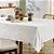 Toalha de Mesa Karsten Tilia 140x250 Branca - Imagem 1