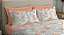 Jogo de Cama estamparia Premium Linea 180 Fios Casal 7891 Salmão - Imagem 2