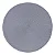 Lugar Americano Jolitex Essencial Redondo 38 cm Prata - Imagem 1