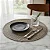 Lugar Americano Jolitex Essencial Redondo 38cm Caramelo - Imagem 1