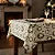 Toalha de Mesa Appel 160x210 Glamour Festive Verde Musgo 6 Lugares - Imagem 4