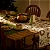 Trilho de Mesa Appel 40x180 Glamour Festire Verde Musgo - Imagem 2