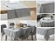 Toalha de Mesa Jolitex Kitchen Day Anny Redondo 160 Cinza - Imagem 2