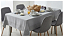 Toalha de Mesa Jolitex Kitchen Day Anny Redondo 160 Cinza - Imagem 1