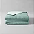 Kit Colcha Jolitex Bouti Bordada Artigiana 220x240 Casal Azul Branco - Imagem 2