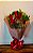 Buque de 6 Rosas Vermelhas com Caixa de Bombons Sortidos - Imagem 3