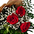 Buque de 3 Rosas Vermelhas - Imagem 2
