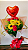 Buque de 3 Rosas Vermelhas e 3 Girassóis - Imagem 1
