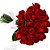 Buquê de 24 lindas rosas vermelhas - Imagem 1
