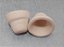 Mini vaso redondo de cerâmica branca 2x2 - Imagem 4