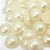 Meia Perola Abs 10 mm mm creme 25g - Imagem 1