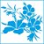STXX-067 - STENCIL - ARRANJO TROPICAL, HIBISCOS - Imagem 1