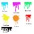 STR-112 - STENCIL - MANCHAS DE TINTA - Imagem 2