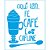 STR-174 - STENCIL - AQUI TEM FÉ CAFÉ E CAFUNÉ - Imagem 1