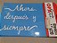 2246- Stencil Opa 15x20 Frase Ahora, después y siempre - Imagem 1