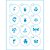 STMI-001 - KIT MINI STENCIL - JARDIM - Imagem 1