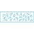 STE-149 - Stencil Estreito - Barrado Folhas - Imagem 1