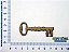 LR-307 4un. - Aplique Decorativo MDF Chaves - Imagem 2