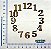 LR-395 15un. Numeros Relogio - Numeros MDF - Imagem 2