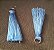 Tassel 3cm - azul - Imagem 1