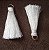 Tassel 3cm - branco - Imagem 1