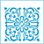 ST-X-007 - STENCIL - AZULEJO - Imagem 1