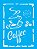 1753- Stencil Opa 15x20 Estamparia café - Imagem 1