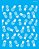 2861 - Stencil Opa 20x25 - Estamparia abacaxi I - Imagem 1