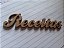 PA-023 - Palavra Receitas 11x2,5cm- Recorte a laser - Imagem 1