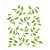 1410 - Stencil Opa 20x25 - Folhas II - Imagem 1