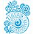 STR-229 - Stencil Retangular - Steampunk - Imagem 1