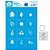 STMI-008 - STENCIL MINI - FOLHAS - Imagem 1
