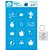 STMI-012 - STENCIL MINI - CAFÉ - Imagem 1