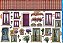 PD-0924 - DECOUPAGE - TELHADO,PORTAS E JANELA - Imagem 1