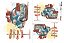 OPAPEL 30X45 Carros Fusca – 2476 - Imagem 1
